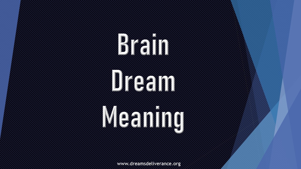 Brain Dream Meaning