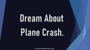 Dream About Plane Crash.