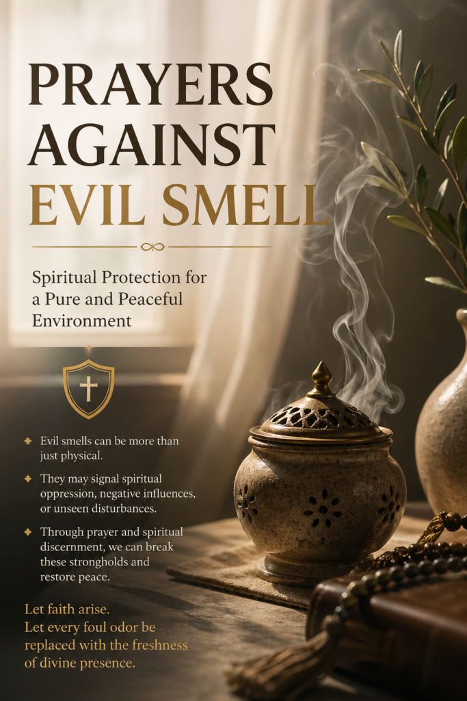 PRAYERS AGAINST EVIL SMELL