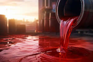 SEEIG RED OIL IN DREAM