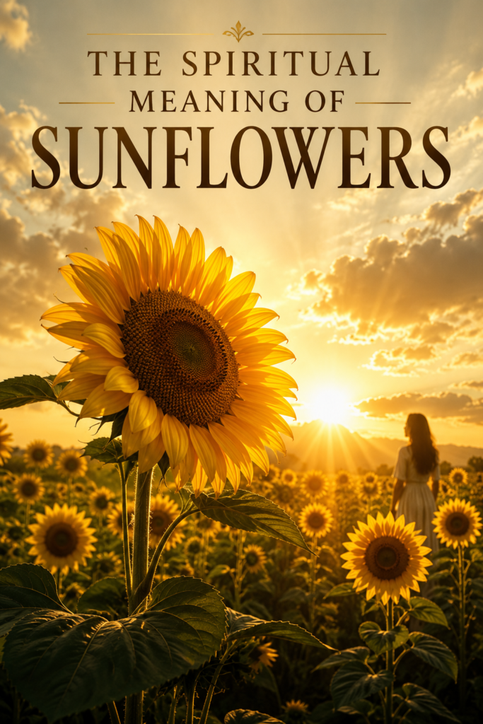 SPIRITUAL MANING OF SUNFLOWERS