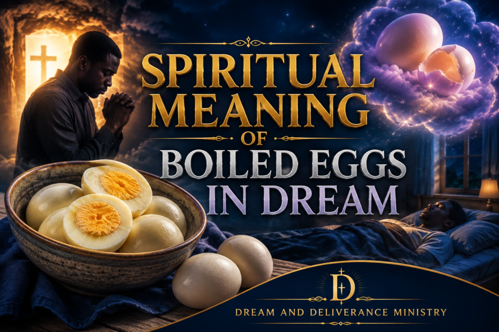 SPIRITUAL MEANING OF BOILED EGGS IN DREAM
