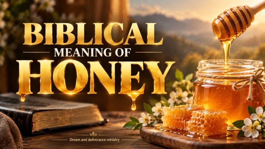 BIBLICAL MEANING OF HONEY