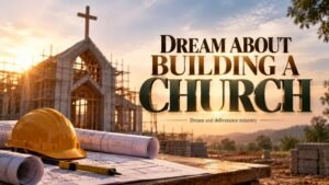 God may be talking to you through this dream. God is trying to give you a ministry to work that is you have God’s call upon your life.