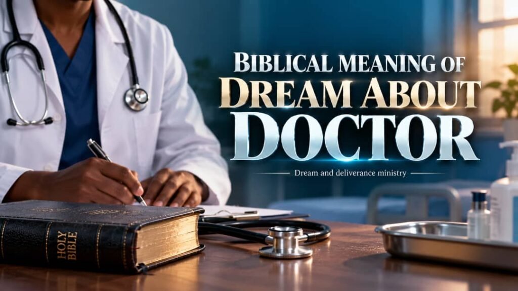 BIBLICAL MEANING OF DREAM ABOUT DOCTOR