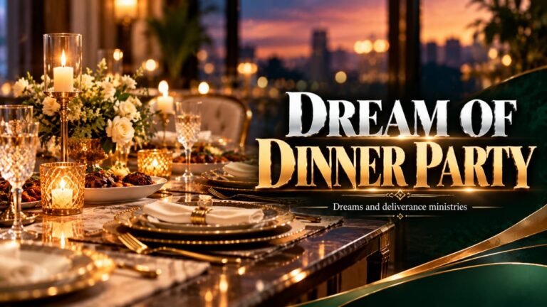 A dream about a dinner party guest represents fellowship, social gathering, togetherness, connection, excitement, and happiness.